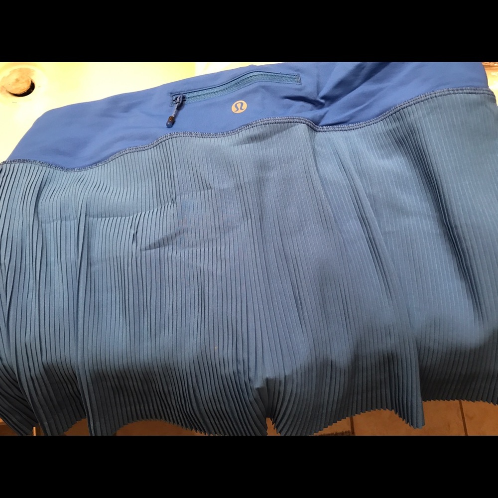 NWT lululemon royal blue tennis skirt