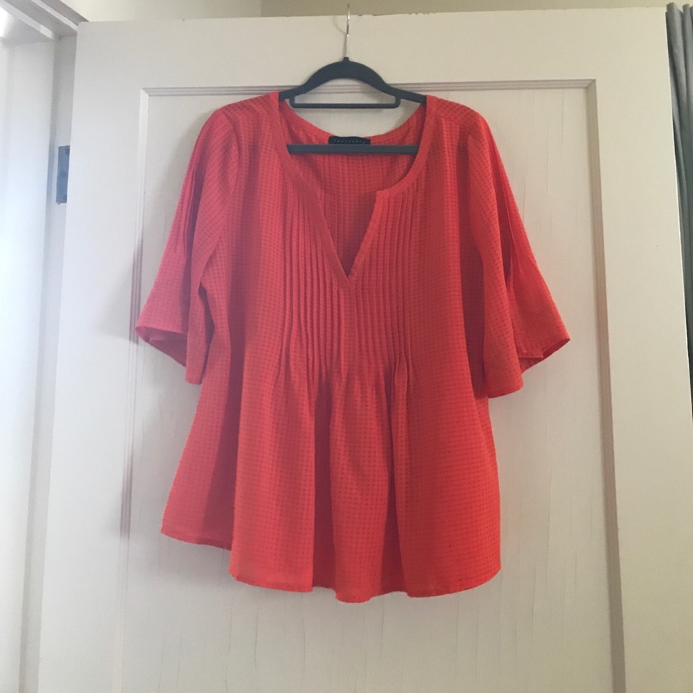 Sanctuary orange blouse