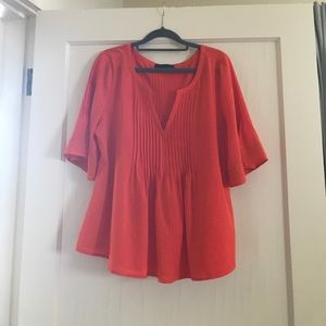 Sanctuary orange blouse