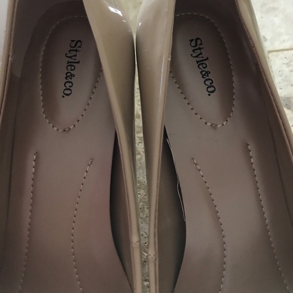 Style & Co Nude heels. In very good condition. - Picture 3 of 4