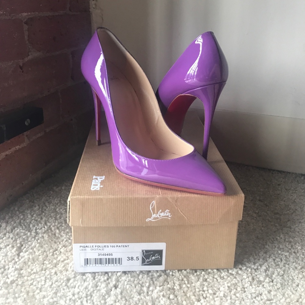 Authentic Christian Louboutin Pigalle Follies 100