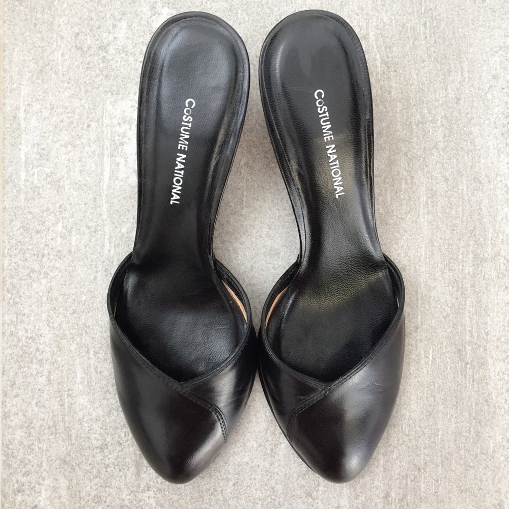 Costume National Heeled Mules