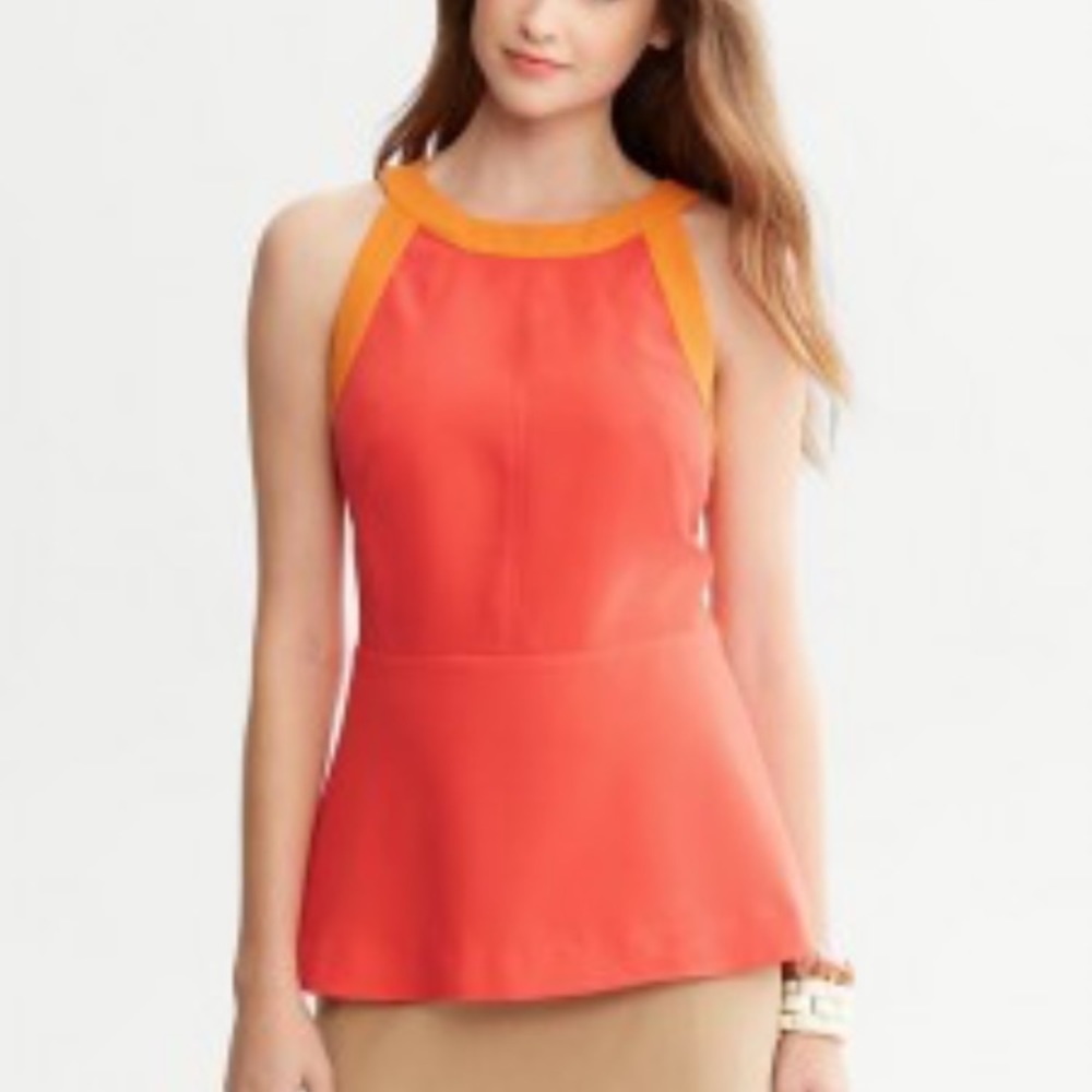 Banana Republic Peplum Tank