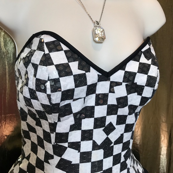 💎STUNNING LILLIE RUBIN EVENING DRESS💎 - Picture 3 of 8