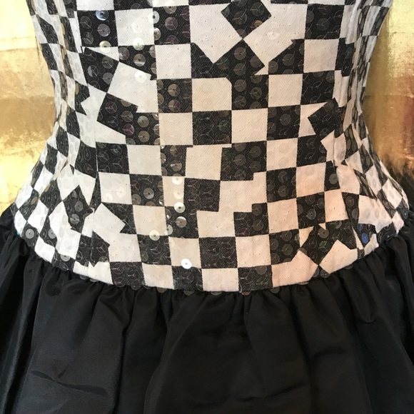 💎STUNNING LILLIE RUBIN EVENING DRESS💎 - Picture 4 of 8