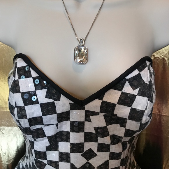 💎STUNNING LILLIE RUBIN EVENING DRESS💎 - Picture 7 of 8