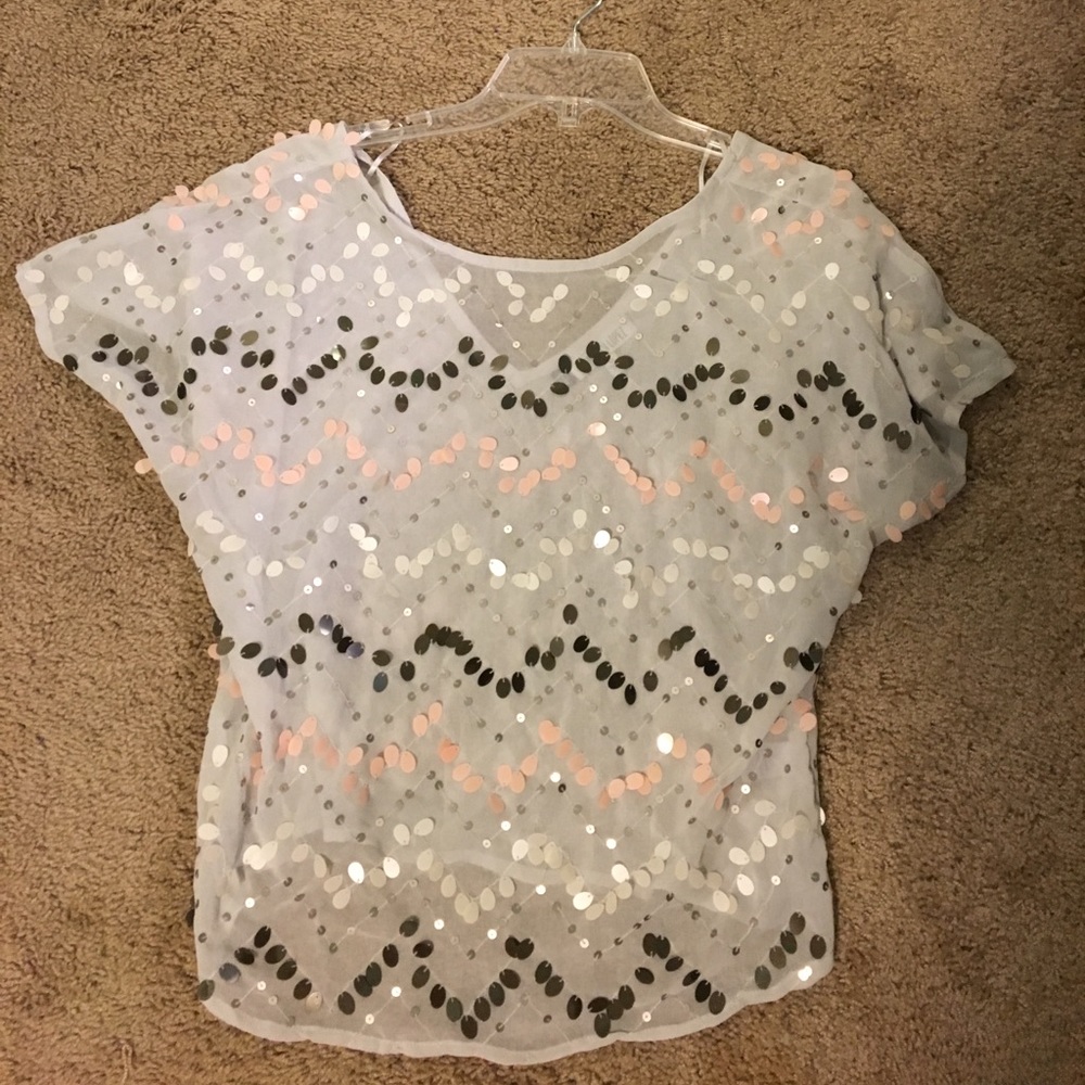 Beautiful sequined shirt