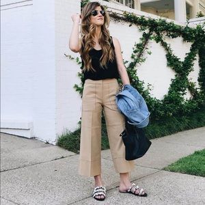 ANN TAYLOR Wide Leg Marina Pant size 2 culottes