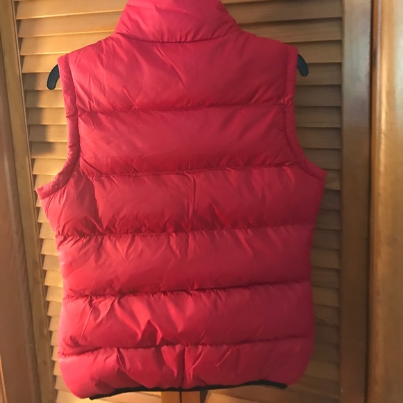 Women's Puffer Vest Take Two Red Medium CJC005 - Picture 2 of 3