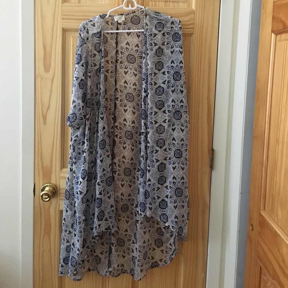 Print kimono