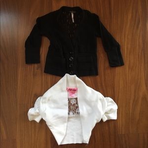 Lace Back Cardigans / 2 bundle SUPER CUTE!