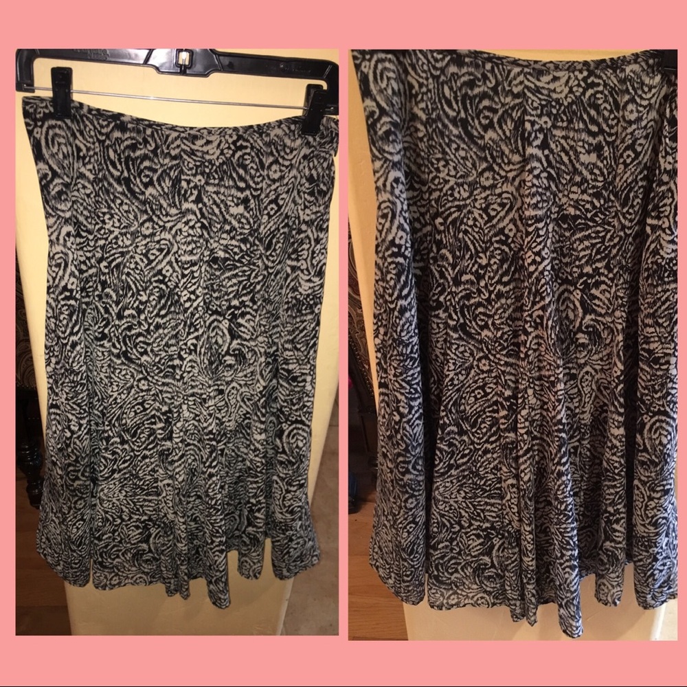 TALBOT'S Tea Length Skirt