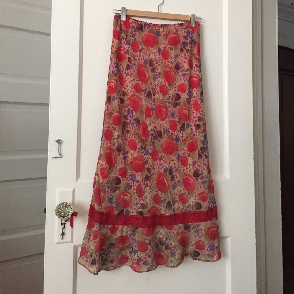 Y2K Necessary Objects skirt