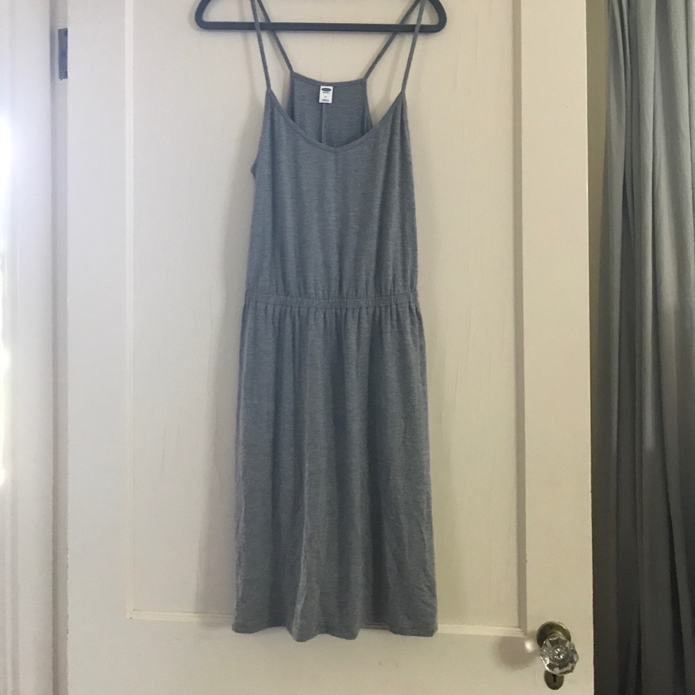 Old Navy jersey dress with elastic waist