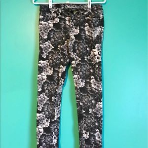 Aeropostale Floral Jeggings