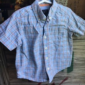 Button down pastel blue shirt