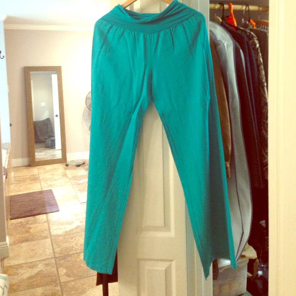 Linen palazzo pants