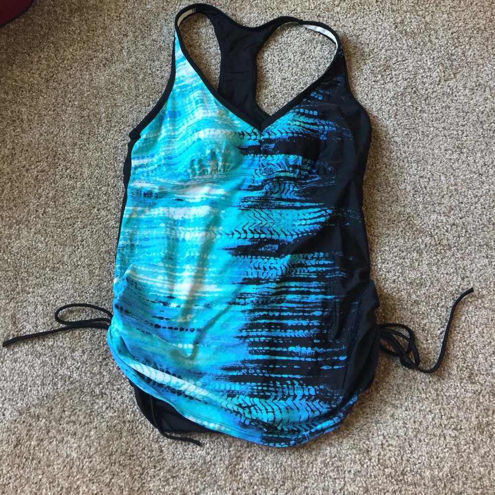 Maternity swim suit top, size M