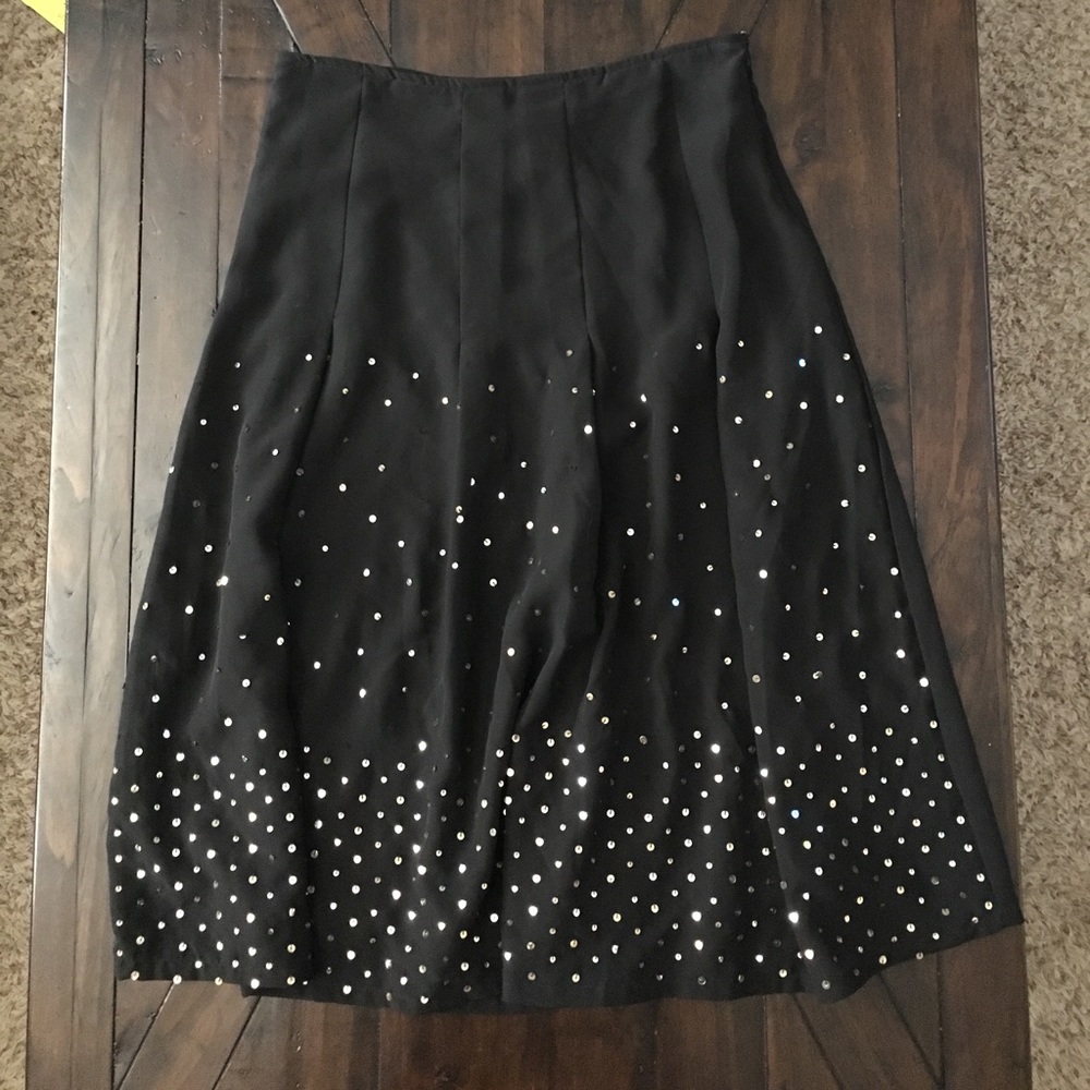 Sequin Midi Skirt