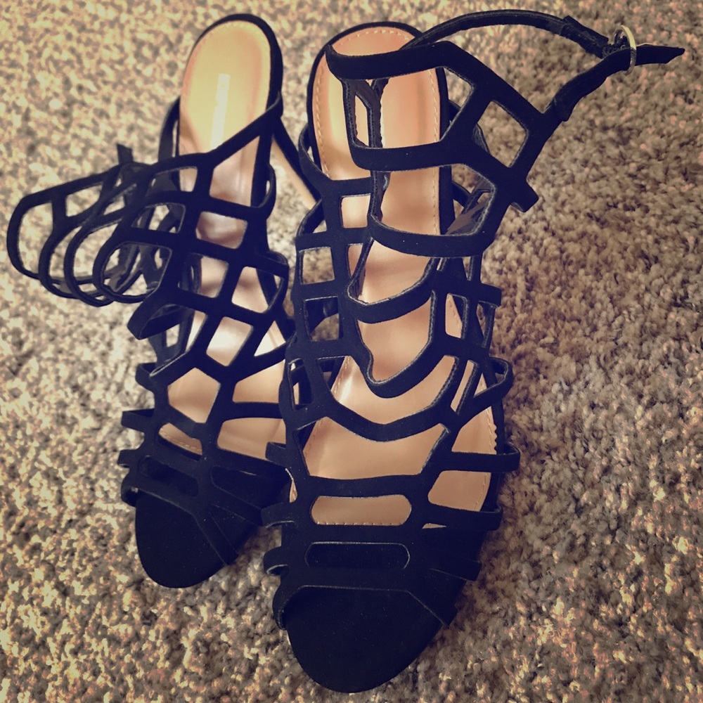 Black heels