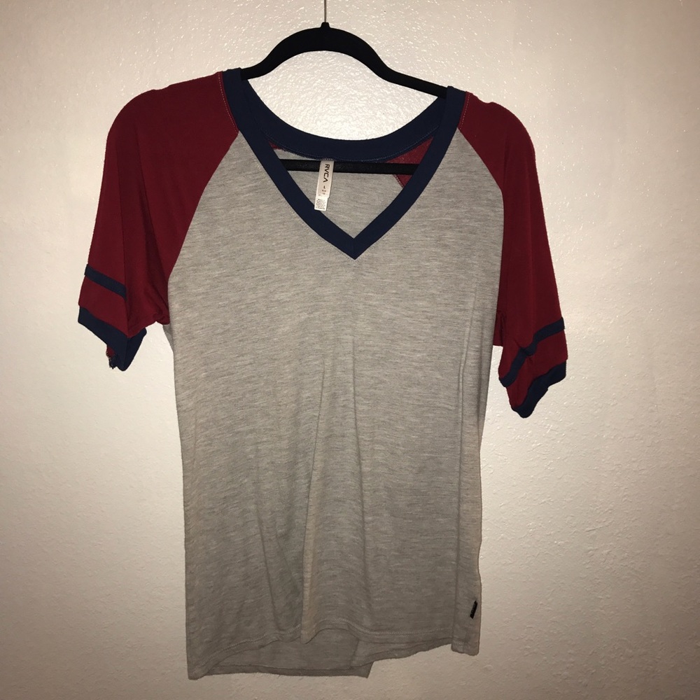 RVCA RAGLAN TEE