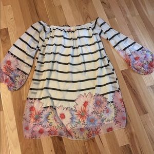 Millibon summer off shoulder dress