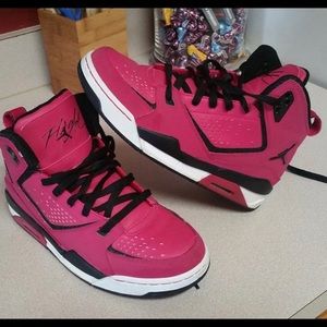 Pink Jordans. $75 worn only a few times.