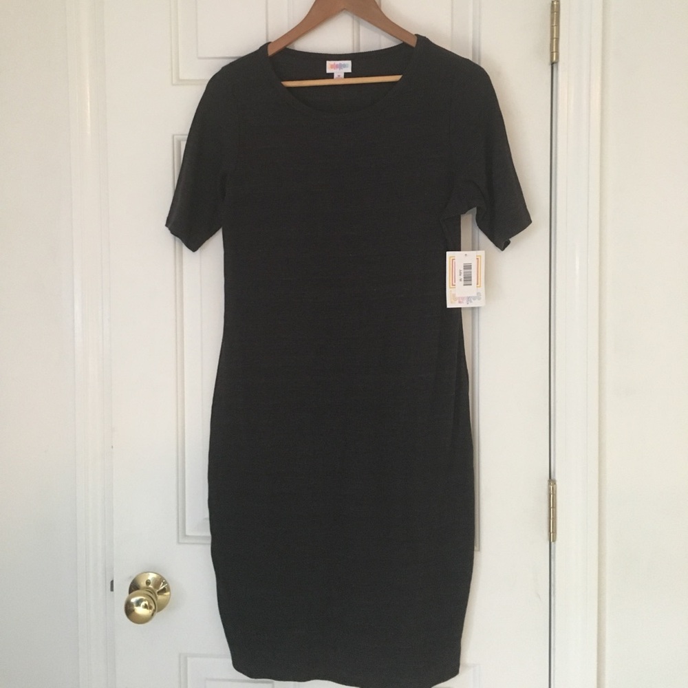 Great stretchy black Julia LLR dress