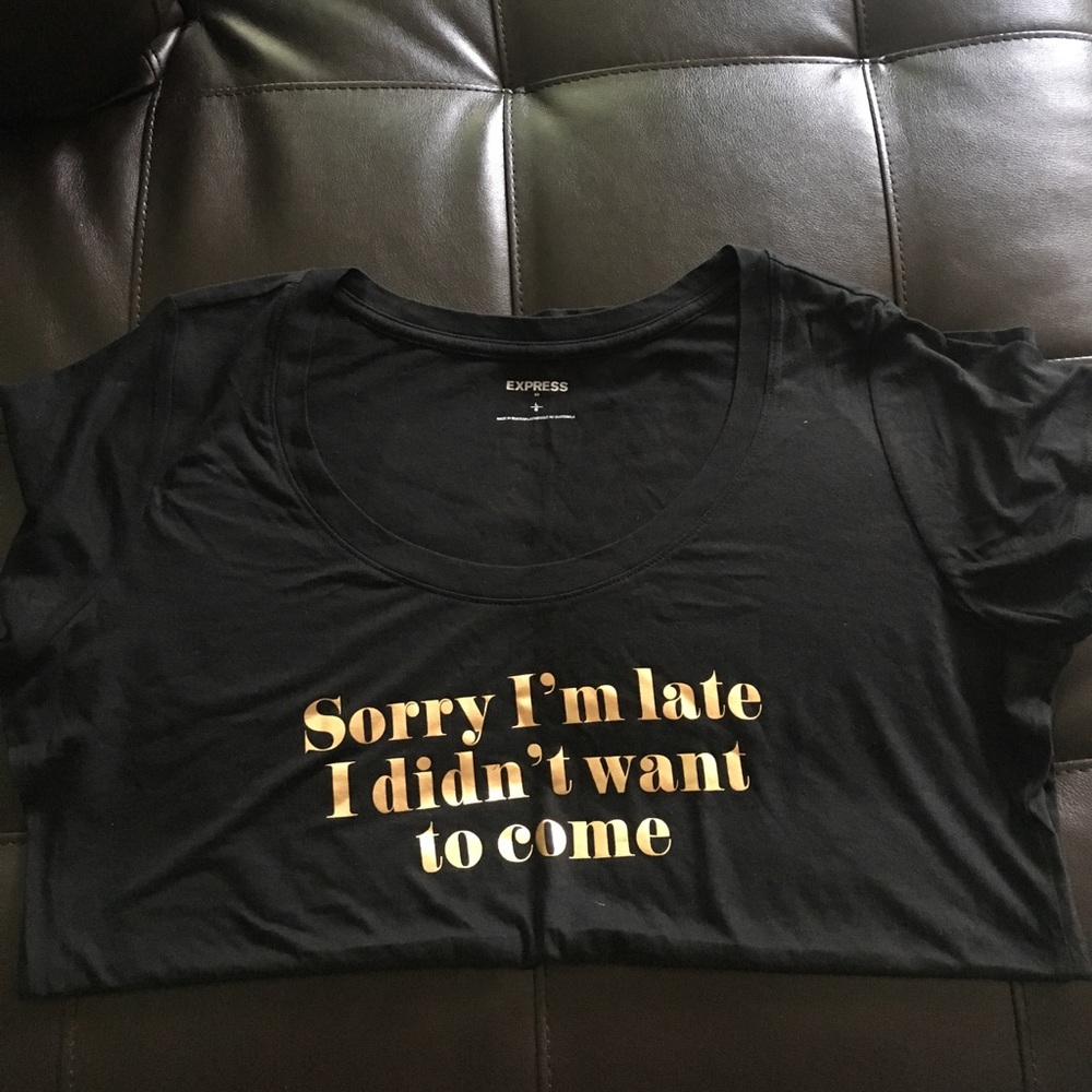 Express Graphic Tee (New Low Price, No Offers)