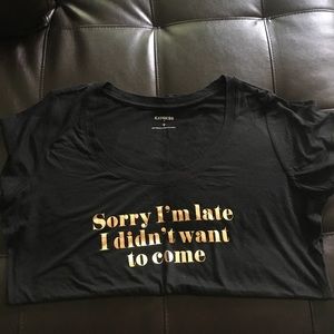 Express Graphic Tee (New Low Price, No Offers)