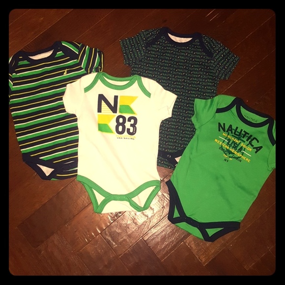 *donated* Nautica onesie set (6-9 months) NWOT - Picture 1 of 6