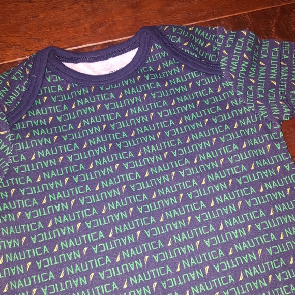 *donated* Nautica onesie set (6-9 months) NWOT - Picture 3 of 6