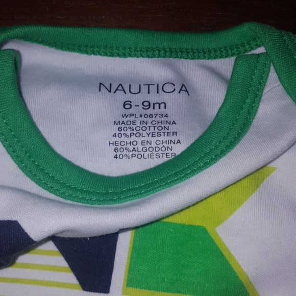 *donated* Nautica onesie set (6-9 months) NWOT - Picture 6 of 6