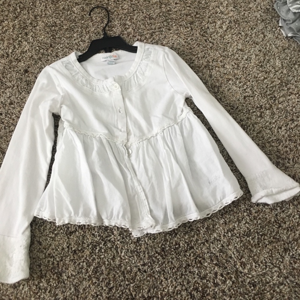 White Cardigan