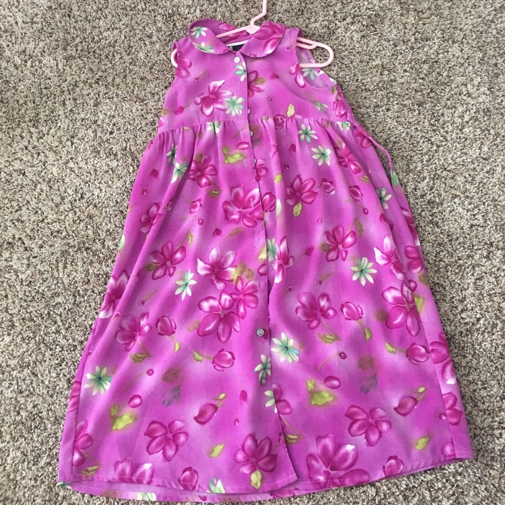 Floral Purple Dress