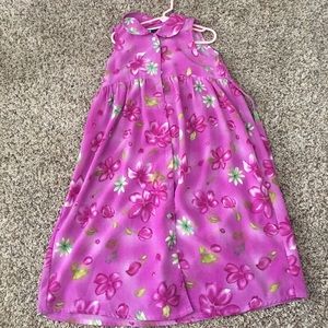 Floral Purple Dress