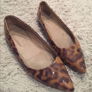 Jcrew leopard flats