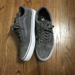 Vans worn once