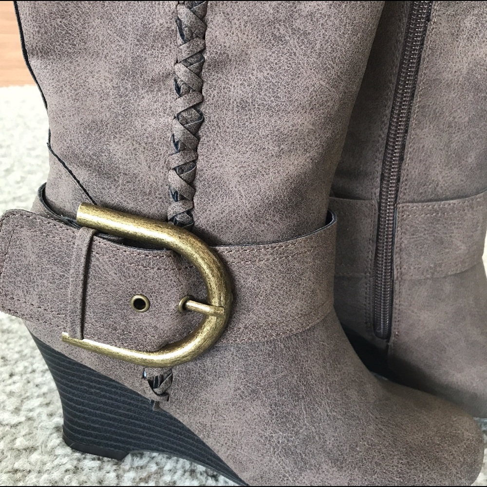 NWT Unionbay Brown Remy Boots - Picture 4 of 8