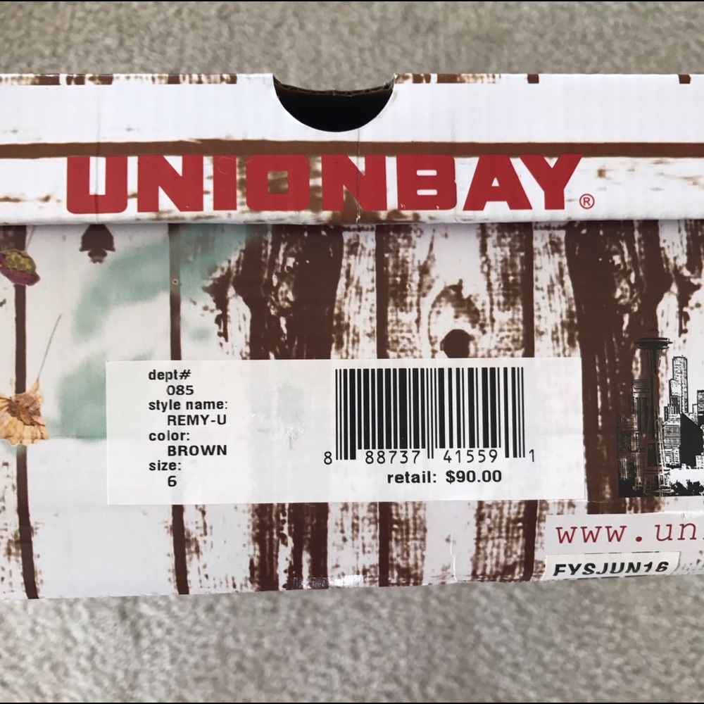 NWT Unionbay Brown Remy Boots - Picture 8 of 8