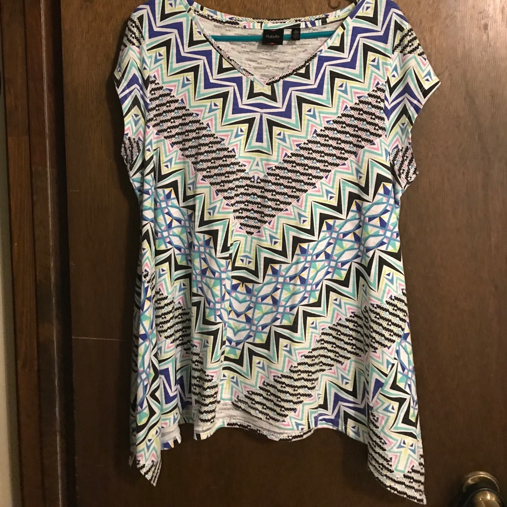 Colorful Rafaella Top