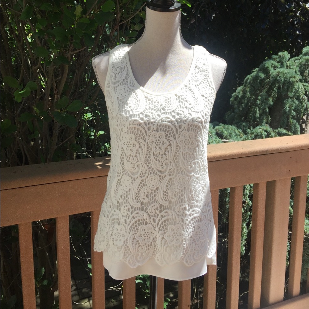 CAbi lace top style # 284