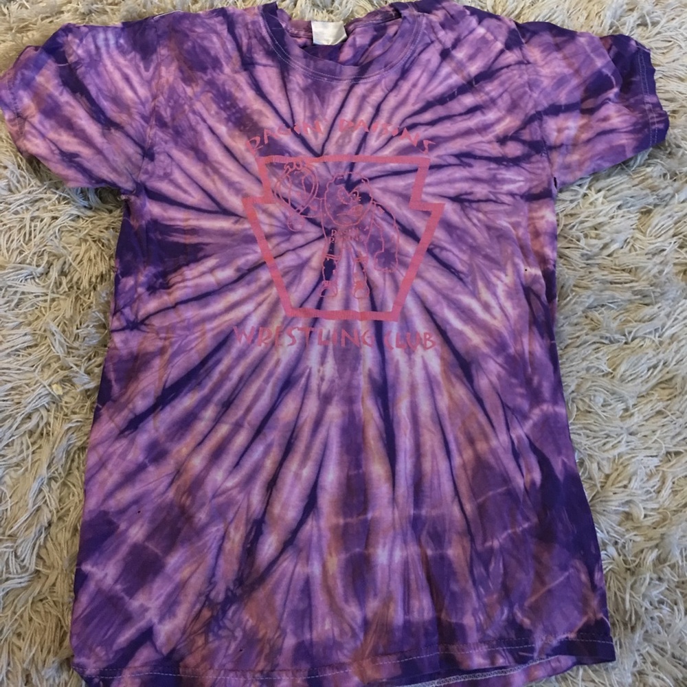 ragin raisins wrestling club tee