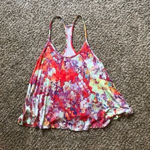 Floral print summer top