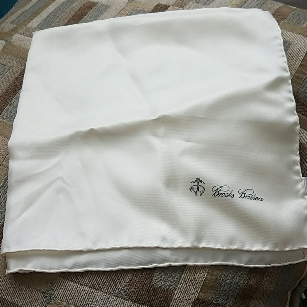 Brooks Brothers silk pocket square