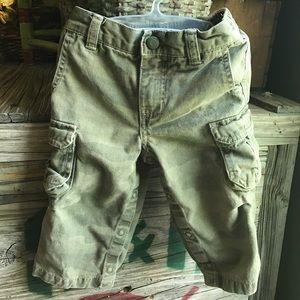 Carter's boys 12 m camouflage 100% cotton cargo's