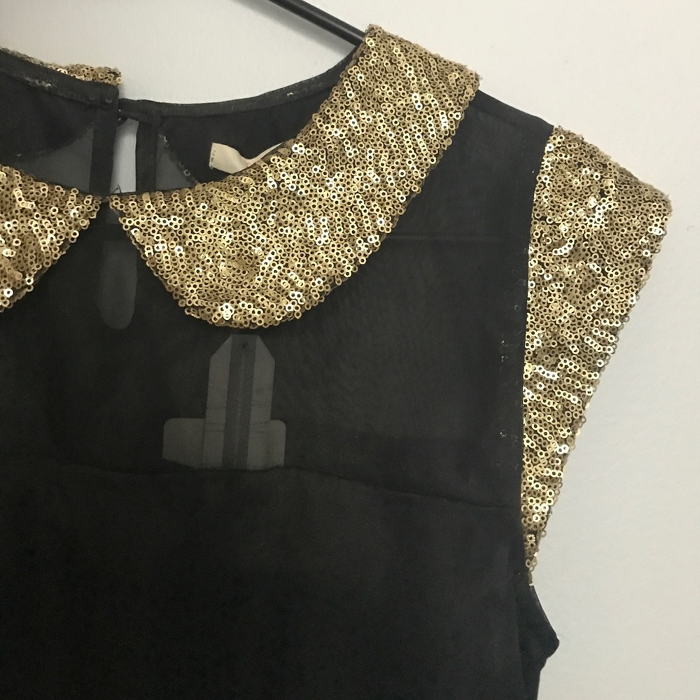 Black & Gold Dress (NWT)