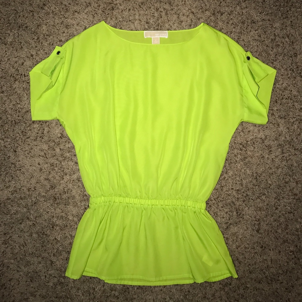 Michael Kors peplum top