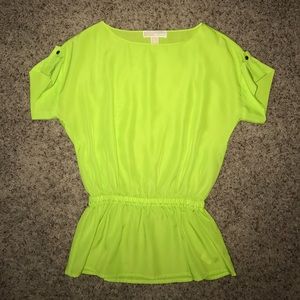 Michael Kors peplum top