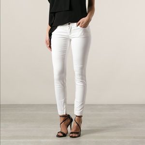 Dolce Gabbana White Denim Jeans Skinny